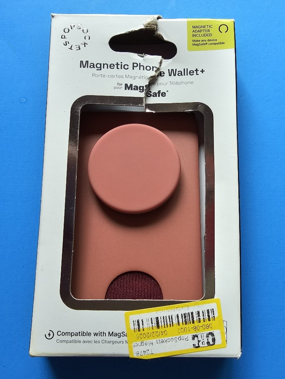 Popsocket - Clay MAGSAFE Popwallet+